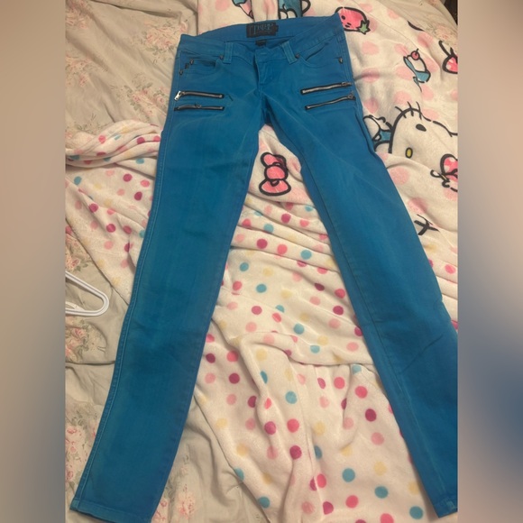 Tripp NYC blue skinnies - Picture 1 of 4